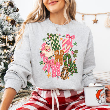 Ho Ho Ho Christmas Polka Dots DTF Transfer DTF Heat Press Transfer from Sweet Tee Transfers