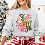 Ho Ho Ho Christmas Polka Dots DTF Transfer DTF Heat Press Transfer from Sweet Tee Transfers