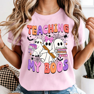 Teaching My Boos DTF Transfer DTF Heat Press Transfer from Sweet Tee Transfers