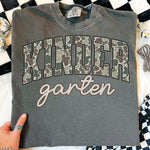 Camo Kindergarten DTF Transfer DTF Heat Press Transfer from Sweet Tee Transfers