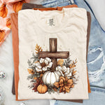 Fall Cross DTF Transfer DTF Heat Press Transfer from Sweet Tee Transfers