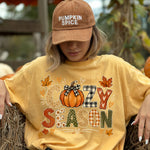 Fall Cozy Season Pumpkin DTF Transfer DTF Heat Press Transfer from Sweet Tee Transfers