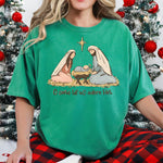 O Come Let Us Adore Him Nativity DTF Transfer DTF Heat Press Transfer from Sweet Tee Transfers