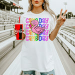 Flamingos School Mascot DTF Transfer – Game Day DTF Heat Press Transfer from Sweet Tee Transfers