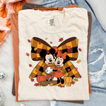 Magical Fall Bow Mouse DTF Transfer DTF Heat Press Transfer from Sweet Tee Transfers