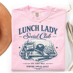 Lunch Lady Social Club DTF Transfer DTF Heat Press Transfer from Sweet Tee Transfers