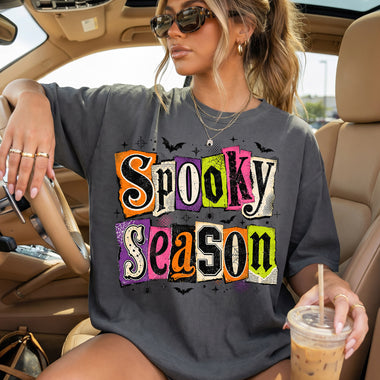 Spooky Season Colorful DTF Transfer DTF Heat Press Transfer from Sweet Tee Transfers