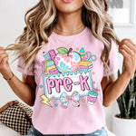 Pastel Apple Pre-K DTF Transfer DTF Heat Press Transfer from Sweet Tee Transfers