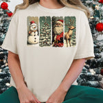 Christmas Vintage Grunge Panel DTF Transfer DTF Heat Press Transfer from Sweet Tee Transfers
