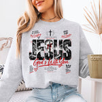 Jesus God's With You DTF Transfer DTF Heat Press Transfer from Sweet Tee Transfers