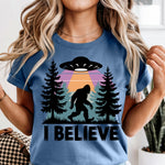 I Believe Big Foot DTF Transfer DTF Heat Press Transfer from Sweet Tee Transfers