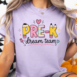 Pre-K Dream Team DTF Transfer DTF Heat Press Transfer from Sweet Tee Transfers