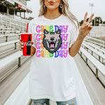 Wolves School Mascot DTF Transfer – Game Day DTF Heat Press Transfer from Sweet Tee Transfers