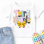 Back to School Pencil Bow Third Grade DTF Transfer DTF Heat Press Transfer from Sweet Tee Transfers