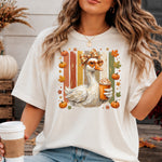 Preppy Fall Goose Coquette Autumn DTF Transfer DTF Heat Press Transfer from Sweet Tee Transfers
