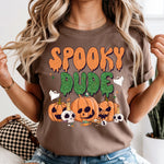 Spooky Dude Pumpkins DTF Transfer DTF Heat Press Transfer from Sweet Tee Transfers
