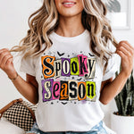 Spooky Season Colorful DTF Transfer DTF Heat Press Transfer from Sweet Tee Transfers