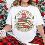 North Pole Book Club DTF Transfer DTF Heat Press Transfer from Sweet Tee Transfers