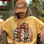 Football Patch Fall Pumpkin DTF Transfer DTF Heat Press Transfer from Sweet Tee Transfers