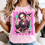 Horror Jigsaw Stripes DTF Transfer DTF Heat Press Transfer from Sweet Tee Transfers