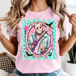 Horror Jason Stripes DTF Transfer DTF Heat Press Transfer from Sweet Tee Transfers