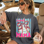 Preppy Softball MAMA DTF Transfer DTF Heat Press Transfer from Sweet Tee Transfers