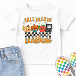 Fall in Love with Learning DTF Transfer DTF Heat Press Transfer from Sweet Tee Transfers