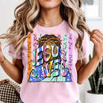Jesus Saves DTF Transfer DTF Heat Press Transfer from Sweet Tee Transfers