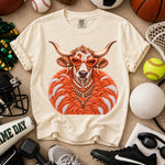 Glam TX Longhorn DTF Transfer DTF Heat Press Transfer from Sweet Tee Transfers