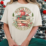 North Pole Book Club DTF Transfer DTF Heat Press Transfer from Sweet Tee Transfers