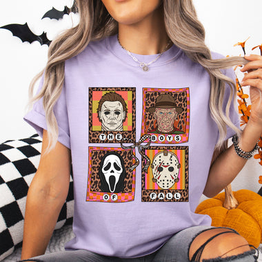 The Boys of Fall Horror DTF Transfer DTF Heat Press Transfer from Sweet Tee Transfers