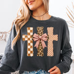 Christian Faith Cross Coquette DTF Transfer DTF Heat Press Transfer from Sweet Tee Transfers