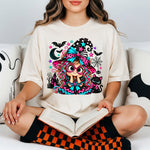 Colorful Witch DTF Transfer DTF Heat Press Transfer from Sweet Tee Transfers