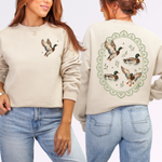 Duck Frame Front and Back Design DTF Transfer DTF Heat Press Transfer from Sweet Tee Transfers