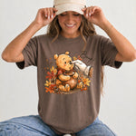 Bear Boop Fall Autumn Leaves DTF Transfer DTF Heat Press Transfer from Sweet Tee Transfers