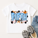 Blue Fifth Grade Sports DTF Transfer DTF Heat Press Transfer from Sweet Tee Transfers