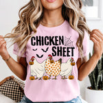 Chicken Sheet Halloween DTF Transfer DTF Heat Press Transfer from Sweet Tee Transfers
