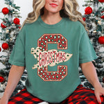 Retro Christmas Pennant Vintage Leopard DTF Transfer DTF Heat Press Transfer from Sweet Tee Transfers