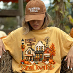Custom Small Town Fall DTF Transfer DTF Heat Press Transfer from Sweet Tee Transfers