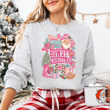 Howdy Christmas DTF Transfer DTF Heat Press Transfer from Sweet Tee Transfers