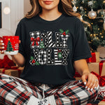 Holly Jolly Plaid Christmas DTF Transfer DTF Heat Press Transfer from Sweet Tee Transfers