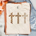 Cross Brushstroke DTF Transfer DTF Heat Press Transfer from Sweet Tee Transfers