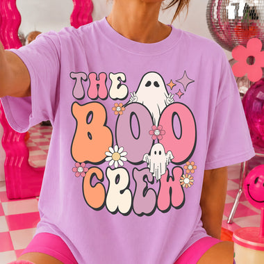 The Boo Crew DTF Transfer DTF Heat Press Transfer from Sweet Tee Transfers