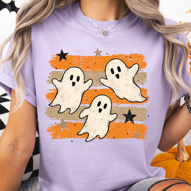 Retro Brushstroke Ghost DTF Transfer DTF Heat Press Transfer from Sweet Tee Transfers