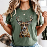 Glam Whitetail DTF Transfer DTF Heat Press Transfer from Sweet Tee Transfers
