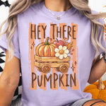 Hey There Pumpkin DTF Transfer DTF Heat Press Transfer from Sweet Tee Transfers