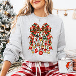 Christmas Charms Bow DTF Transfer DTF Heat Press Transfer from Sweet Tee Transfers