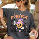 Spooky Dude Checkered DTF Transfer DTF Heat Press Transfer from Sweet Tee Transfers
