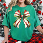 Christmas Bow DTF Transfer DTF Heat Press Transfer from Sweet Tee Transfers