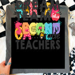 Dream Team Second Grade Teachers DTF Transfer DTF Heat Press Transfer from Sweet Tee Transfers